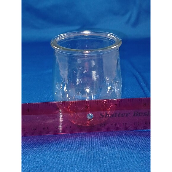 DIYArts/crafts Set Of 6 Petit Pot Glass Jars Pots 4 Wedding ,candles,plants  etc - Picture 3 of 7